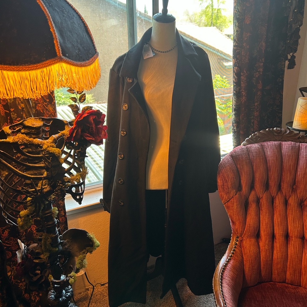 Torrid elegant black coat 2x